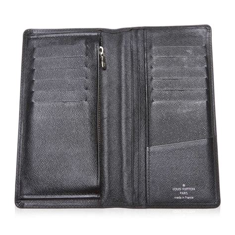 lv brazza wallet|black leather lv wallet.